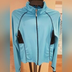 Blue & Black Stylish Active Wear.